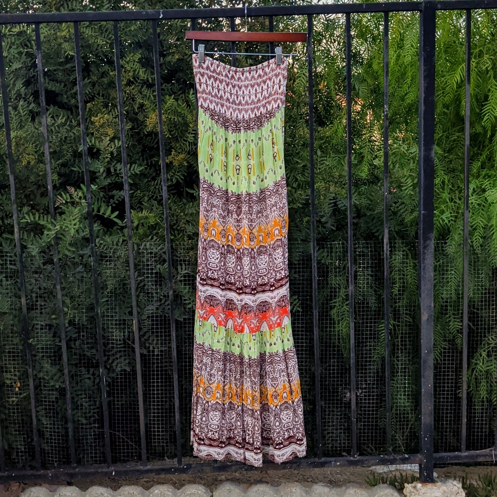 Floral maxi dress